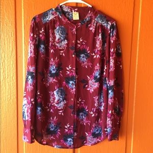 Faded Glory Women’s Shirt| Spring floral style